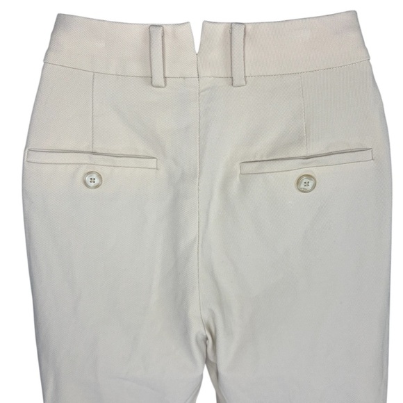 Aritzia Babaton Publish trouser Pants cream color sz 0 preloved without flaws - Picture 2 of 10